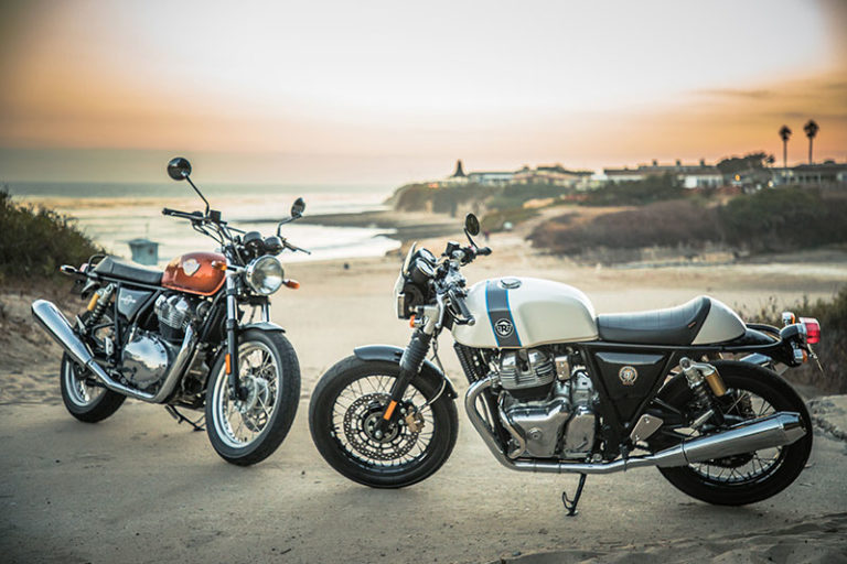 2019 Royal Enfield Interceptor 650 and Continental GT